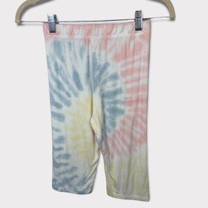 NEW Nordstrom Elodie Tie Dye Crop Legging Size Small Bohemian High Rise Bermuda‎